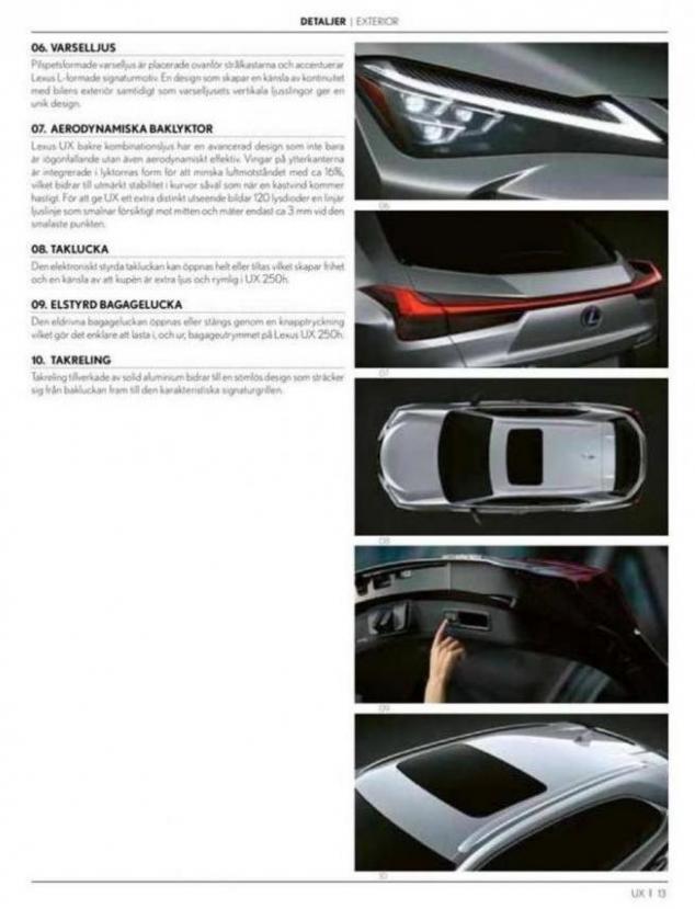  Lexus UX . Page 13