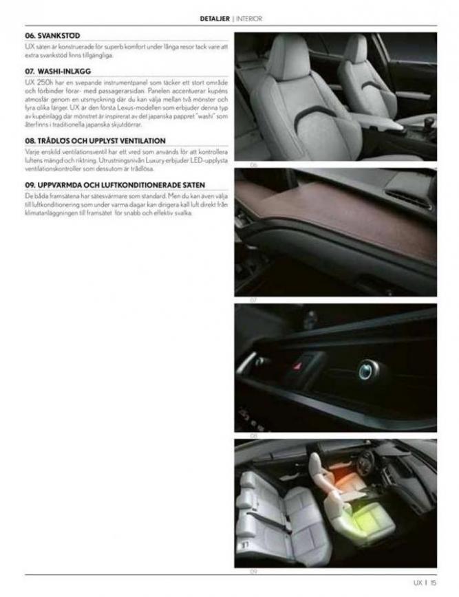  Lexus UX . Page 15