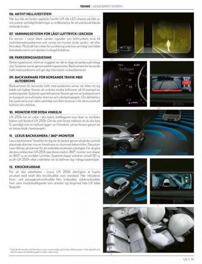  Lexus UX . Page 19