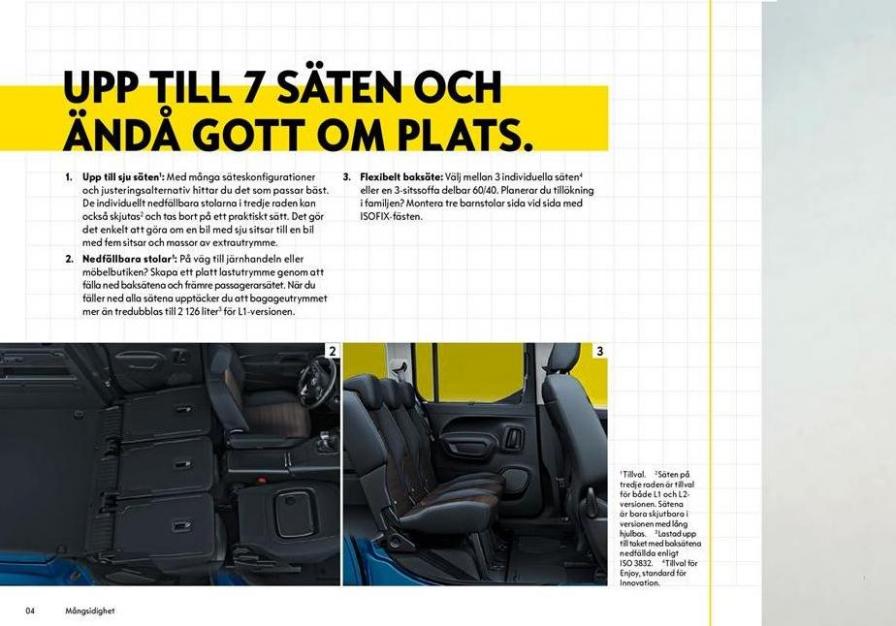  Opel Combo Life . Page 4