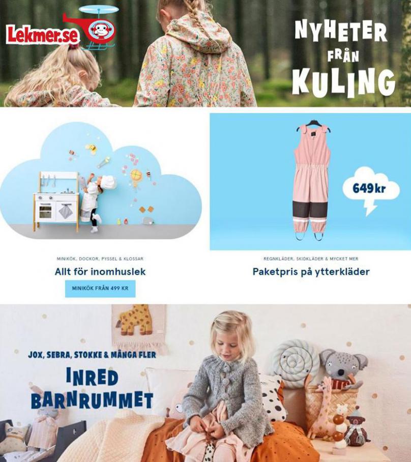 Lekmer Erbjudande Nyheter från Kuling . Lekmer (2020-03-31-2020-03-31)