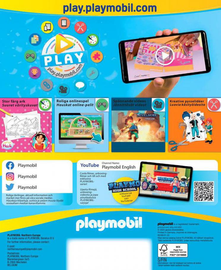  Playmobil Erbjudande Katalog 2020 . Page 36