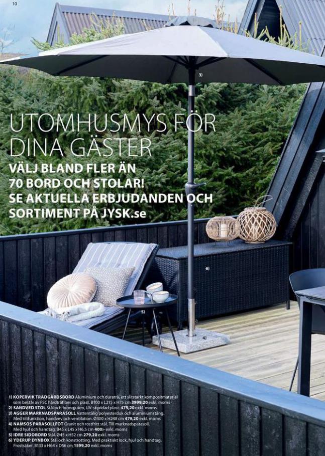  JYSK Erbjudande Business to Business Vår/Sommar 2019 . Page 10