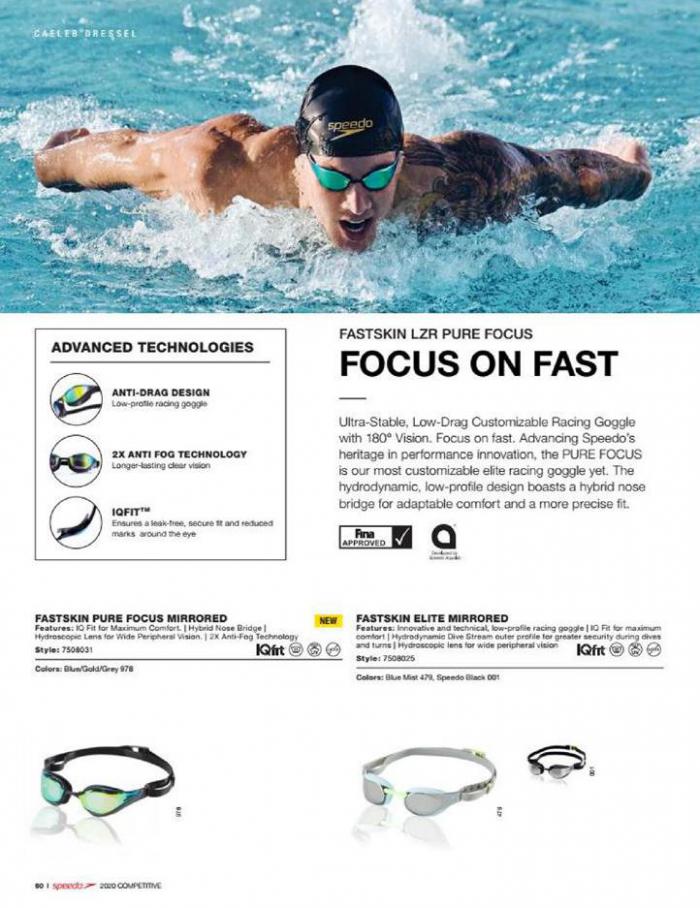  Speedo Competitive Swim 2020 . Page 62