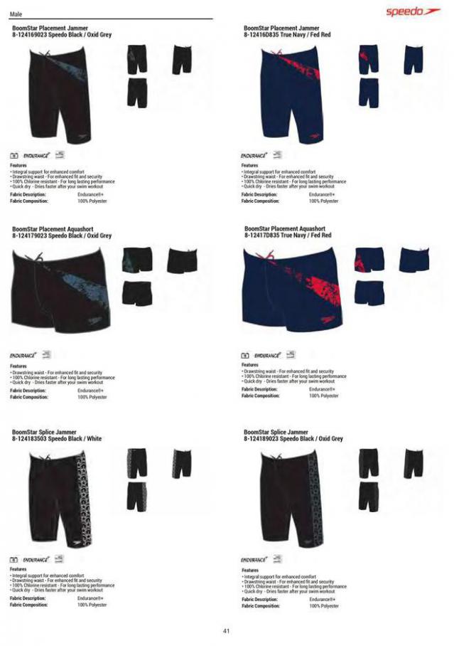  Speedo Swimwear & Equipment Season 1 2020 . Page 41