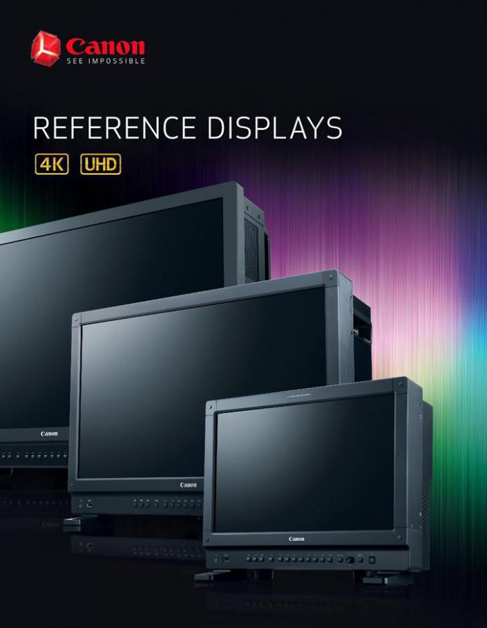 Canon Reference Displays 4K UHD . Canon (2020-04-30-2020-04-30)