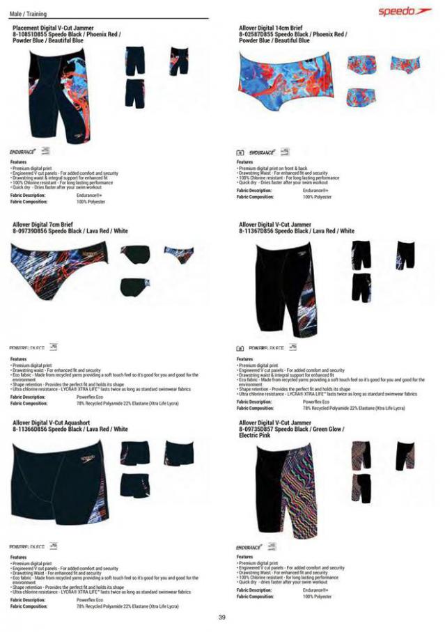  Speedo Swimwear & Equipment Season 1 2020 . Page 39