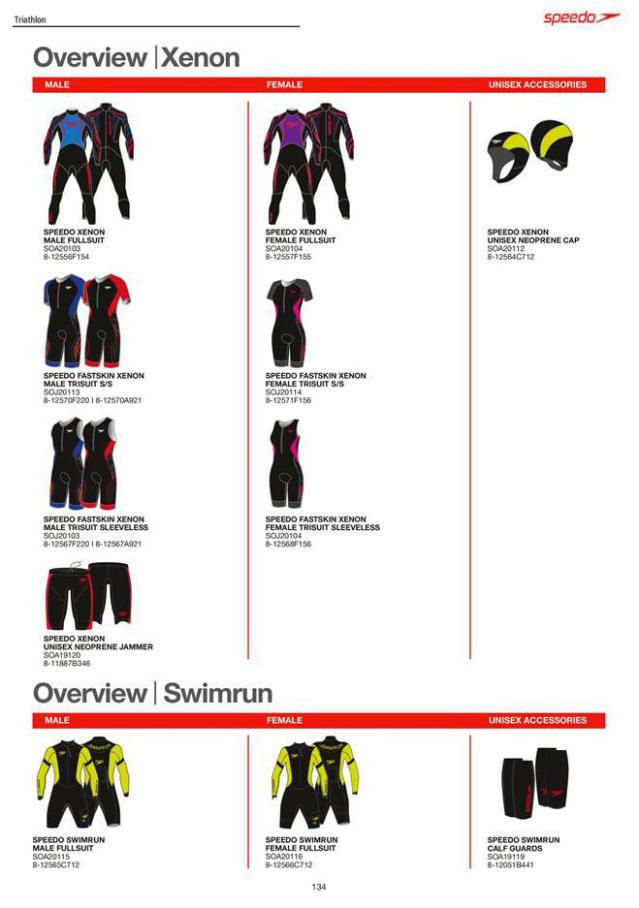  Speedo Swimwear & Equipment Season 1 2020 . Page 134