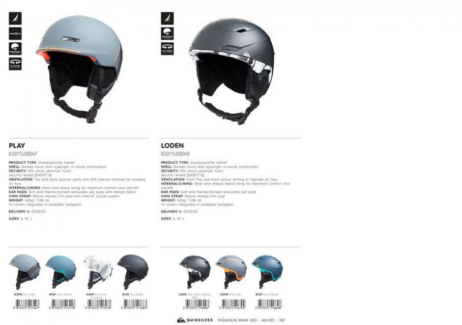  Quiksilver Helmets Winter 2021 . Page 45