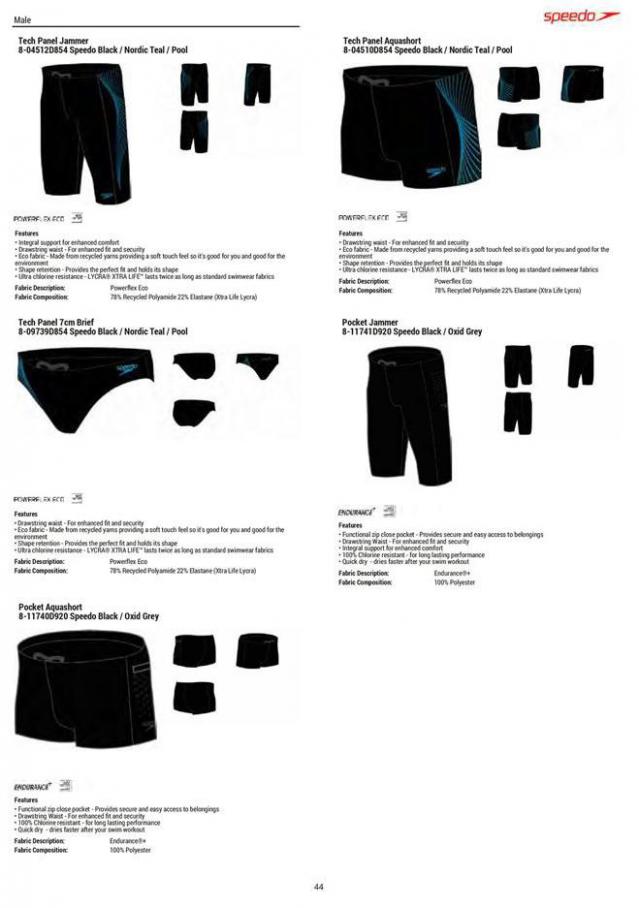  Speedo Swimwear & Equipment Season 1 2020 . Page 44