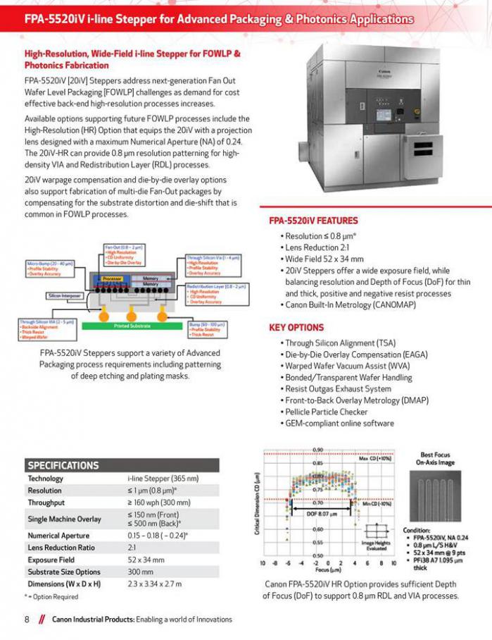  Canon Industrial Products . Page 8