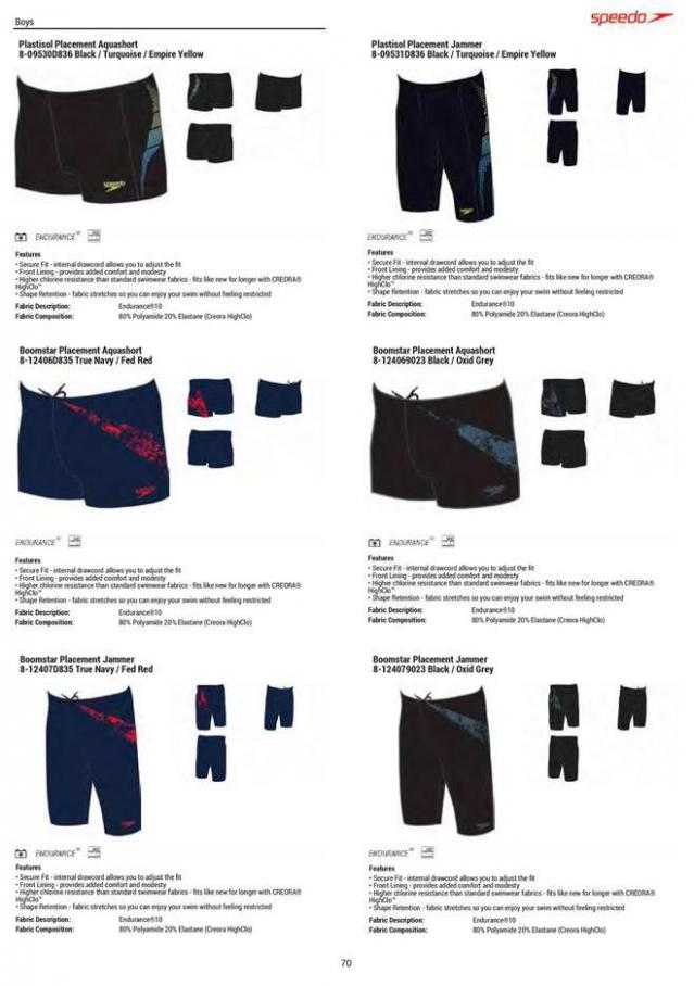  Speedo Swimwear & Equipment Season 1 2020 . Page 70