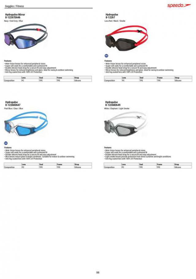  Speedo Swimwear & Equipment Season 1 2020 . Page 98