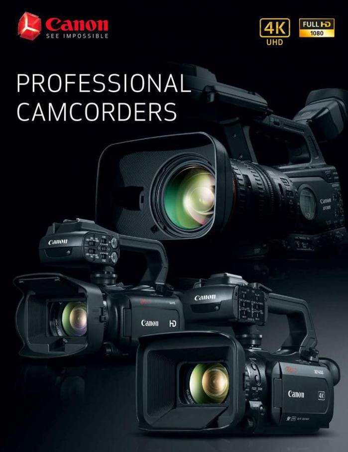 Canon Profesionnal Camcorders . Canon (2020-04-30-2020-04-30)
