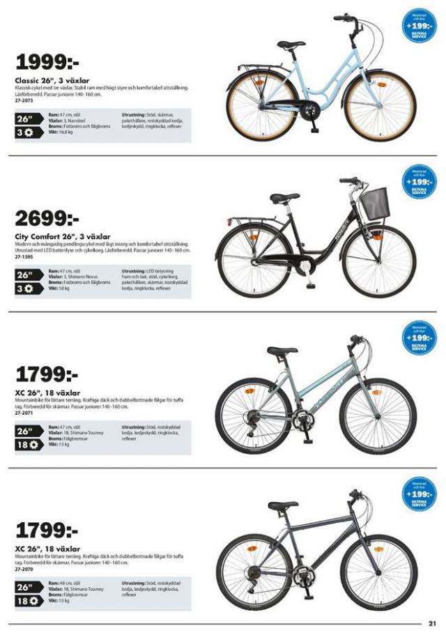  Biltema Erbjudande Cykel 2020 . Page 21