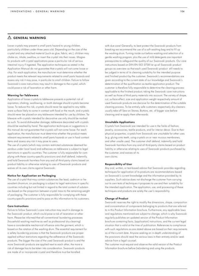  Innovations 2020 Spring/Summer . Page 105