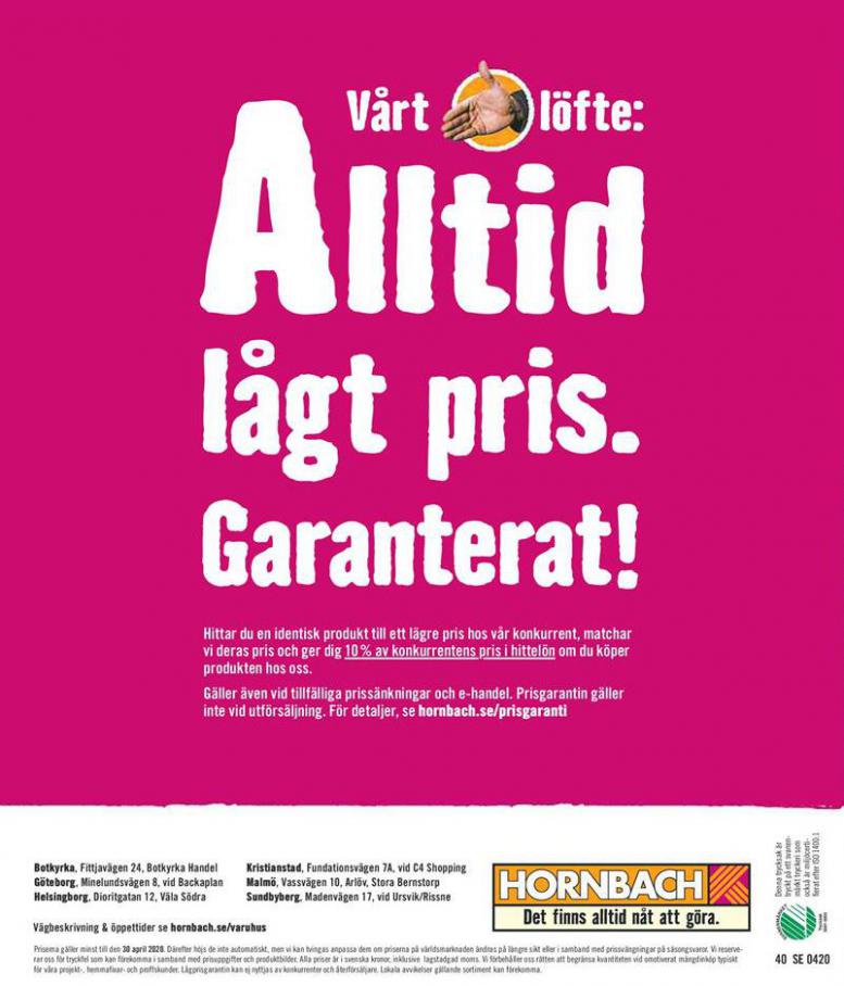  Hornbach Erbjudande Starta ditt vårprojekt nu. . Page 40