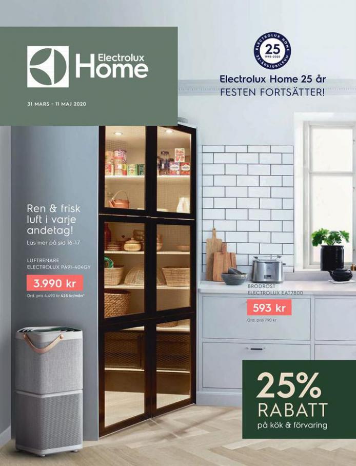 Electrolux Home Erbjudande 25% Rabatt . Electrolux Home (2020-05-11-2020-05-11)