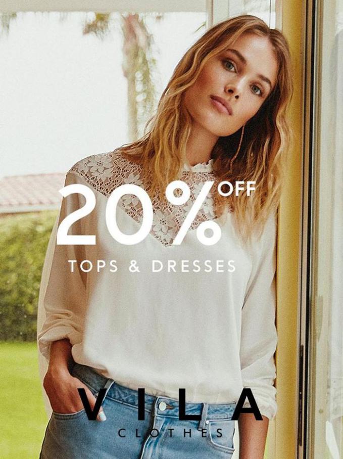Tops & Dresses Sale . Vila (2020-06-23-2020-06-23)