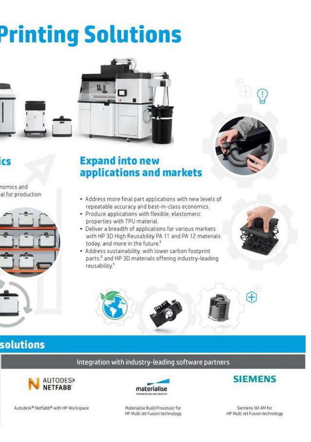 HP 3D Printing Solutions . Page 3