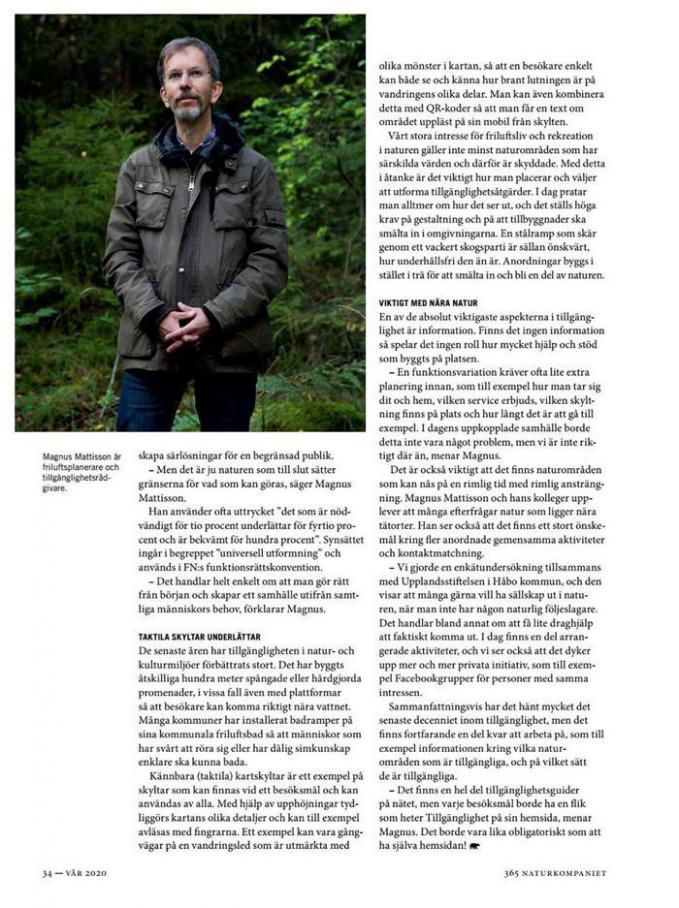  Naturkompaniet Erbjudande Vår 2020 . Page 34