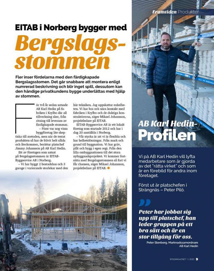  AB Karl Hedin Erbjudande Magazinet nr 1 2020 . Page 9