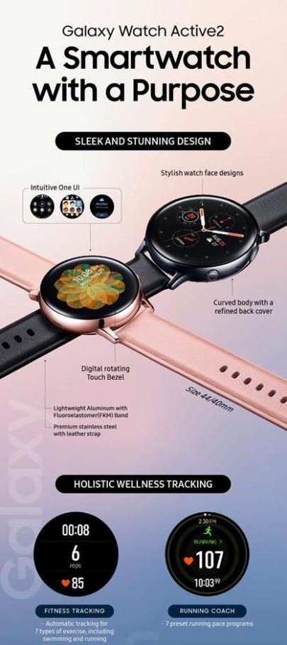 Samsung Galaxy Watch Active2 . Samsung (2020-08-31-2020-08-31)