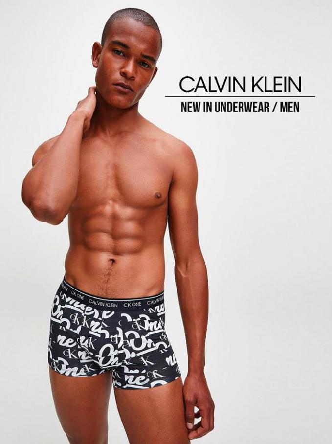 New In Underwear / Men . Calvin Klein (2020-09-03-2020-09-03)