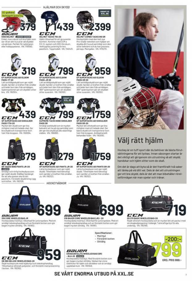  XXL Erbjudande Klart för nedsläpp Hockeystart 2020 . Page 7