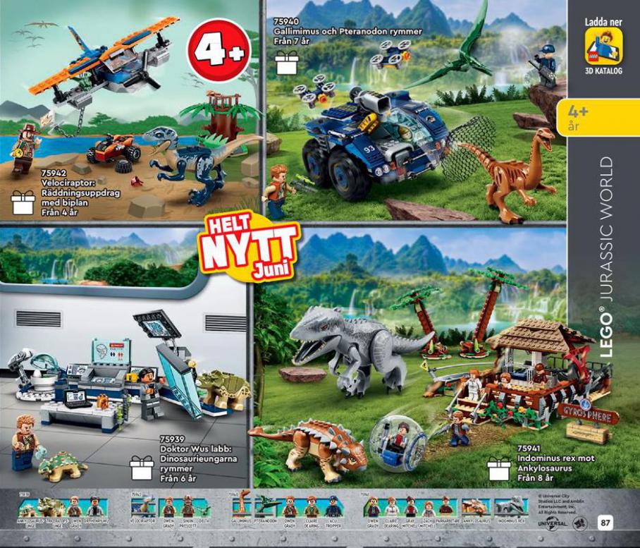  Lekextra Erbjudande Lego Juni-December 2020 . Page 87