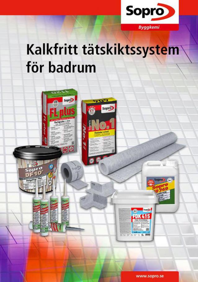Kalkfritt tätskiktssystem för badrum . Svenska Kakel (2020-10-24-2020-10-24)
