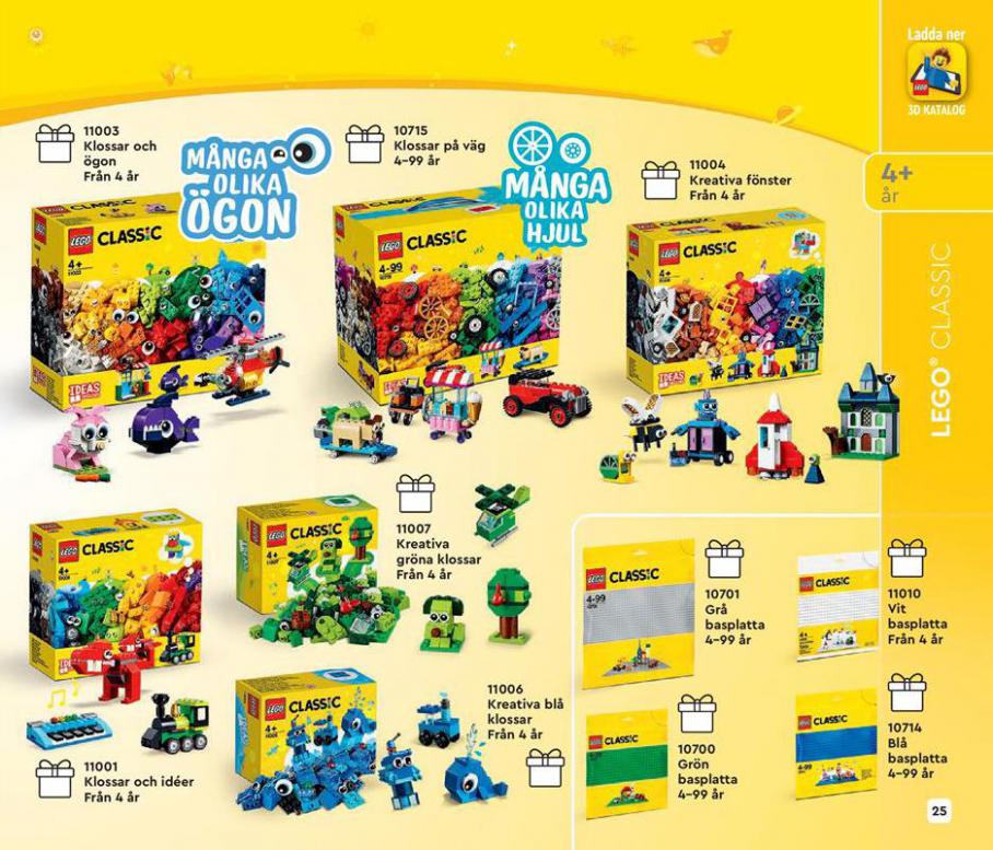  Lekextra Erbjudande Lego Juni-December 2020 . Page 25