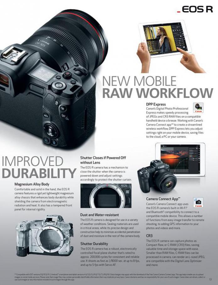  Canon EOS R System . Page 13