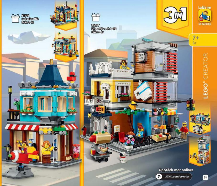  Lekextra Erbjudande Lego Juni-December 2020 . Page 31