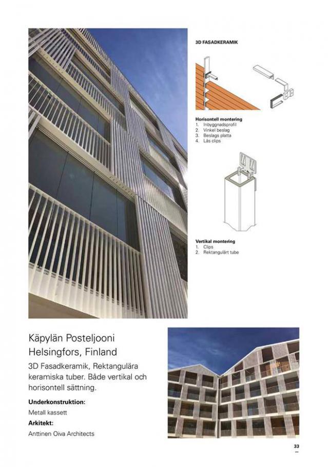  Fasadsystem . Page 33