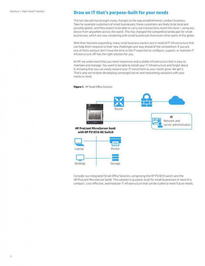  Right-sized IT solution . Page 2