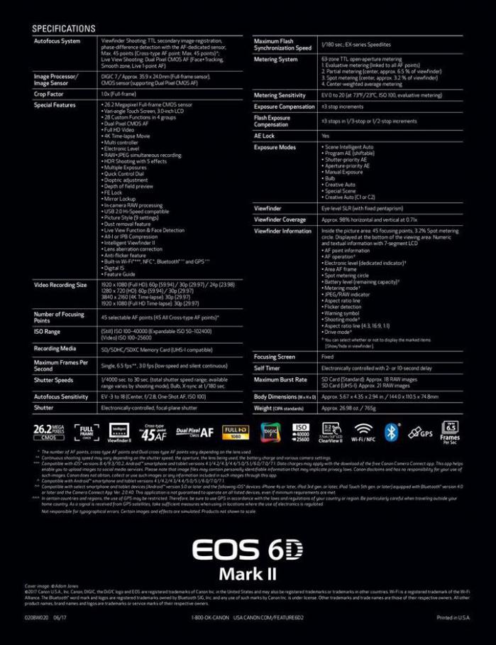  Canon EOS 6D Mark II . Page 4
