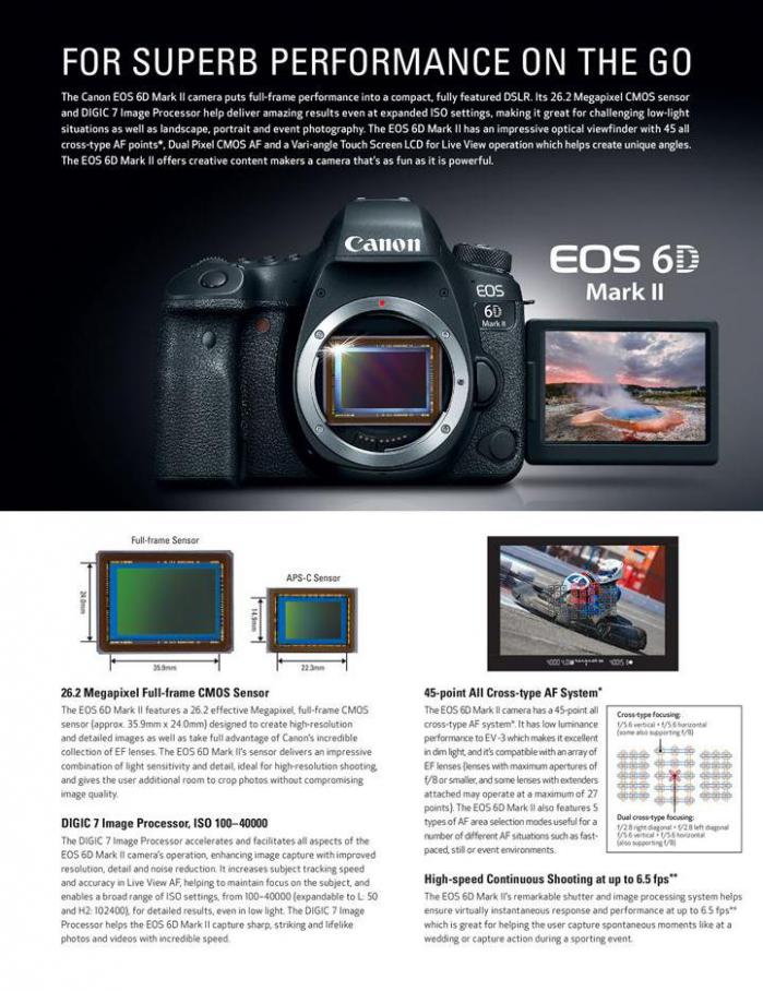  Canon EOS 6D Mark II . Page 2