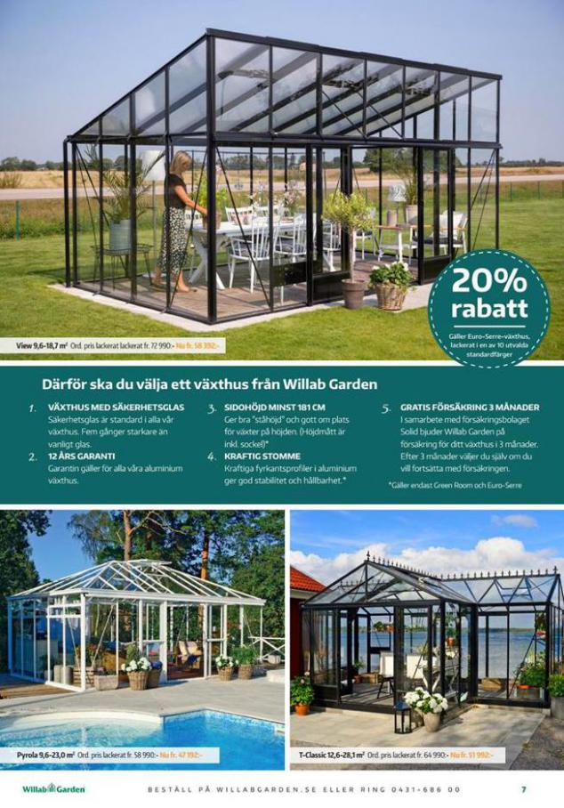  Willab Garden Erbjudande Kampanjmagasin 08-2020 . Page 7