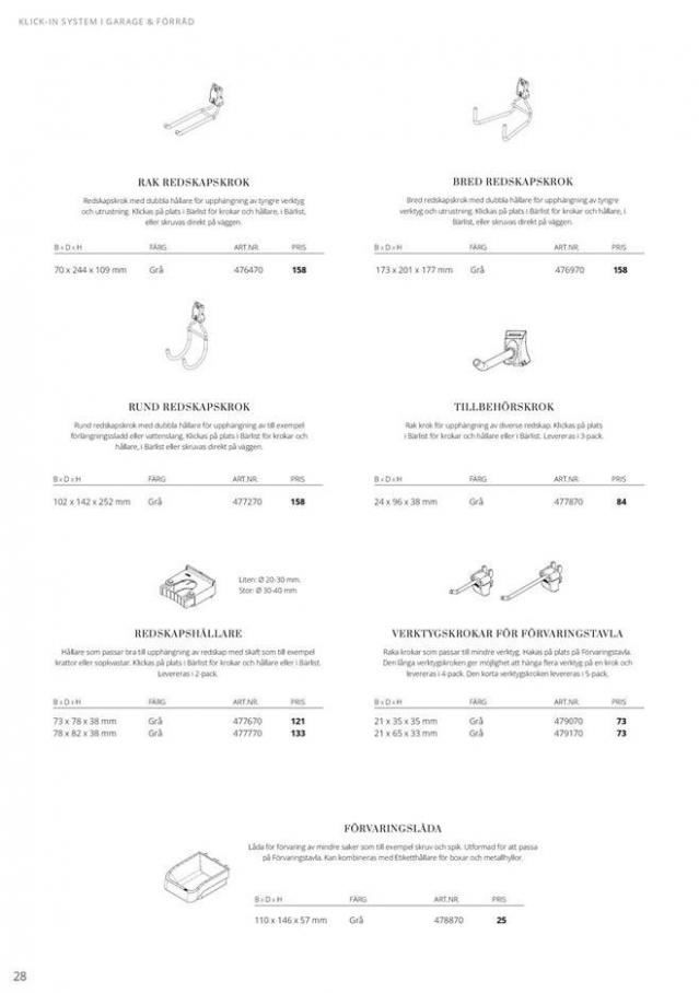  Elfa Prislista 2020/21 . Page 28