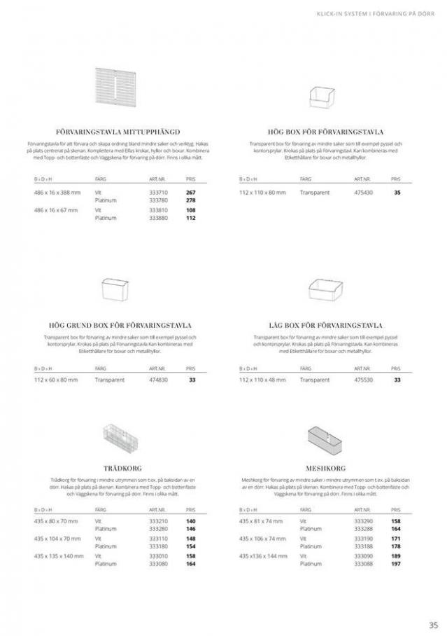  Elfa Prislista 2020/21 . Page 35