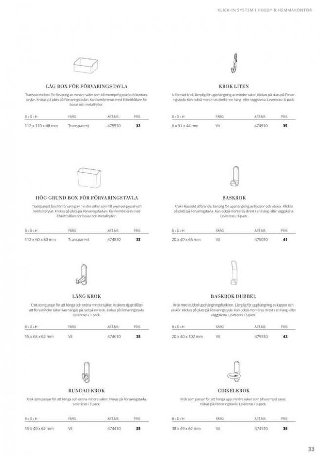  Elfa Prislista 2020/21 . Page 33