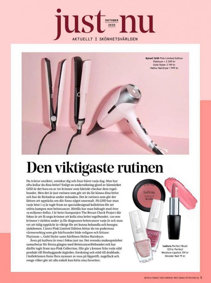  Åhléns Erbjudande Skönhetsmagasin Oktober 2020 . Page 5