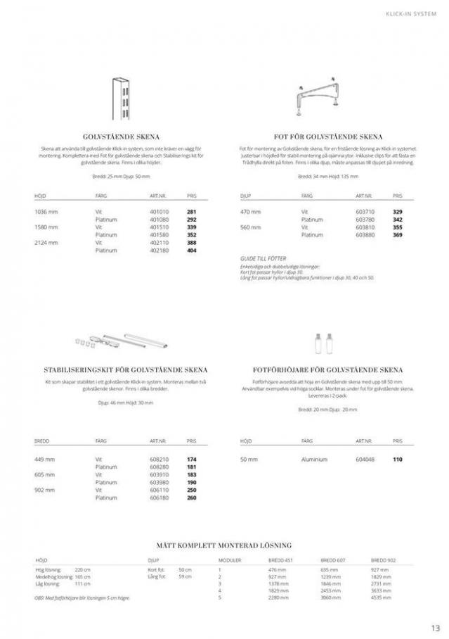  Elfa Prislista 2020/21 . Page 13