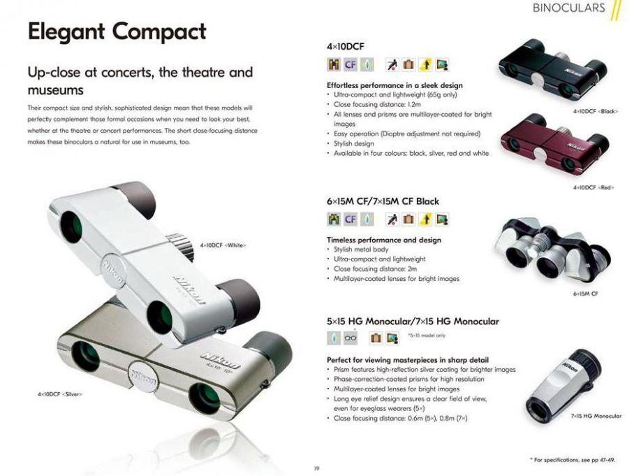  Nikon Sport Optics . Page 19