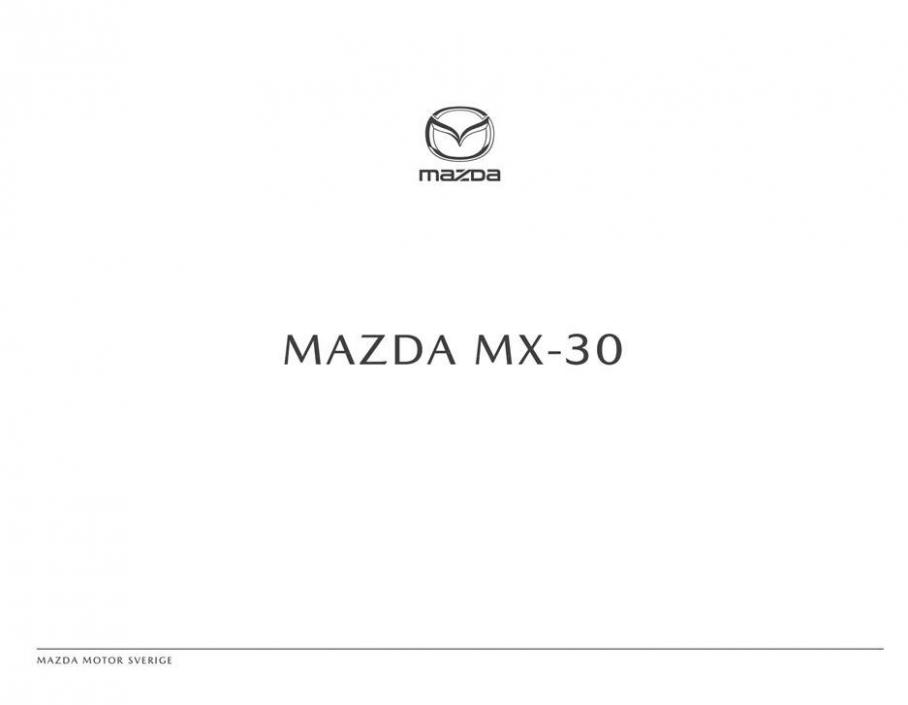 Mazda MX-30 . Mazda (2021-12-31-2021-12-31)