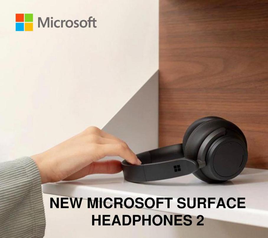 New Microsoft Surface Headphones 2 . Microsoft (2020-12-31-2020-12-31)