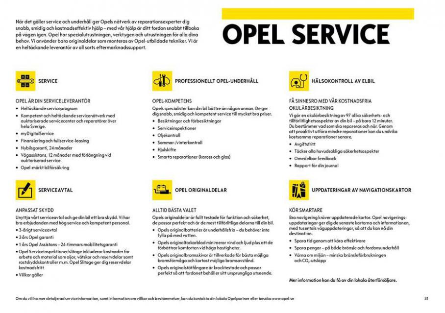  Nya Opel Vivaro . Page 31