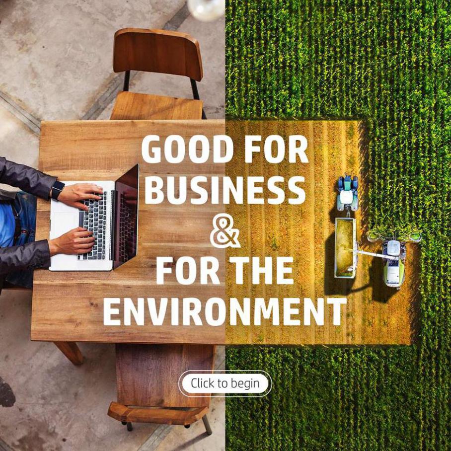 Good for Business & for The Environment . HP (2020-12-26-2020-12-26)