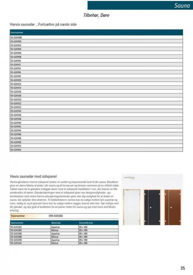  Sauna Katalog 2020 . Page 38